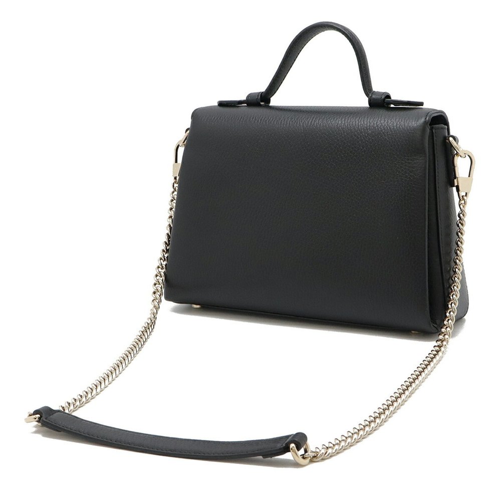 GUCCI Interlocking G Handbag Chain Shoulder Bag Black 510302 - Picture 3 of 10